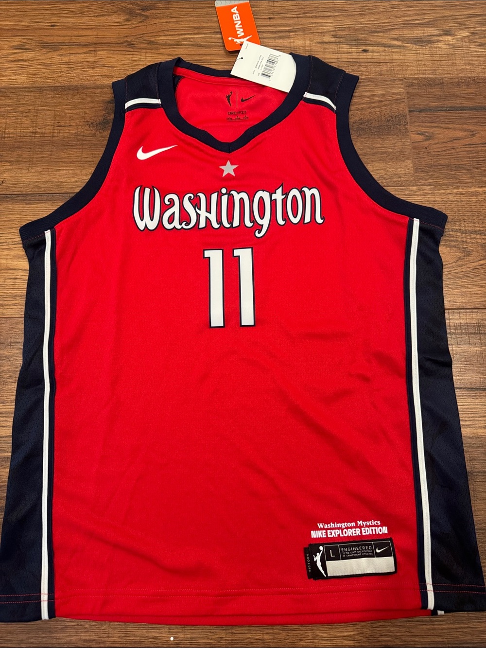 BRAND NEW! Nike Elena Delle Donne Mystics Replica Jersey Sz: YL